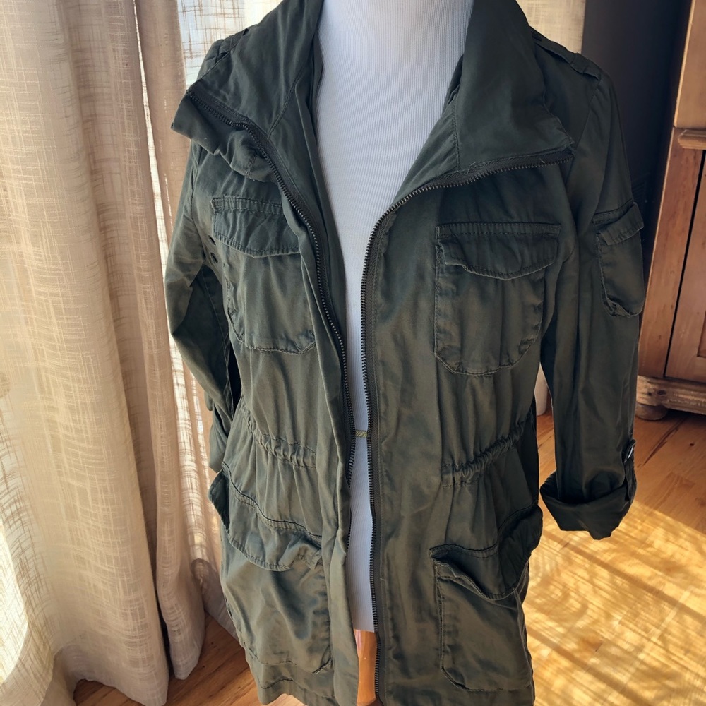 Green jacket